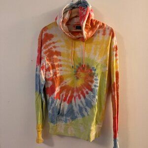 Tie-Dye J.Crew Hooded Sweatshirt